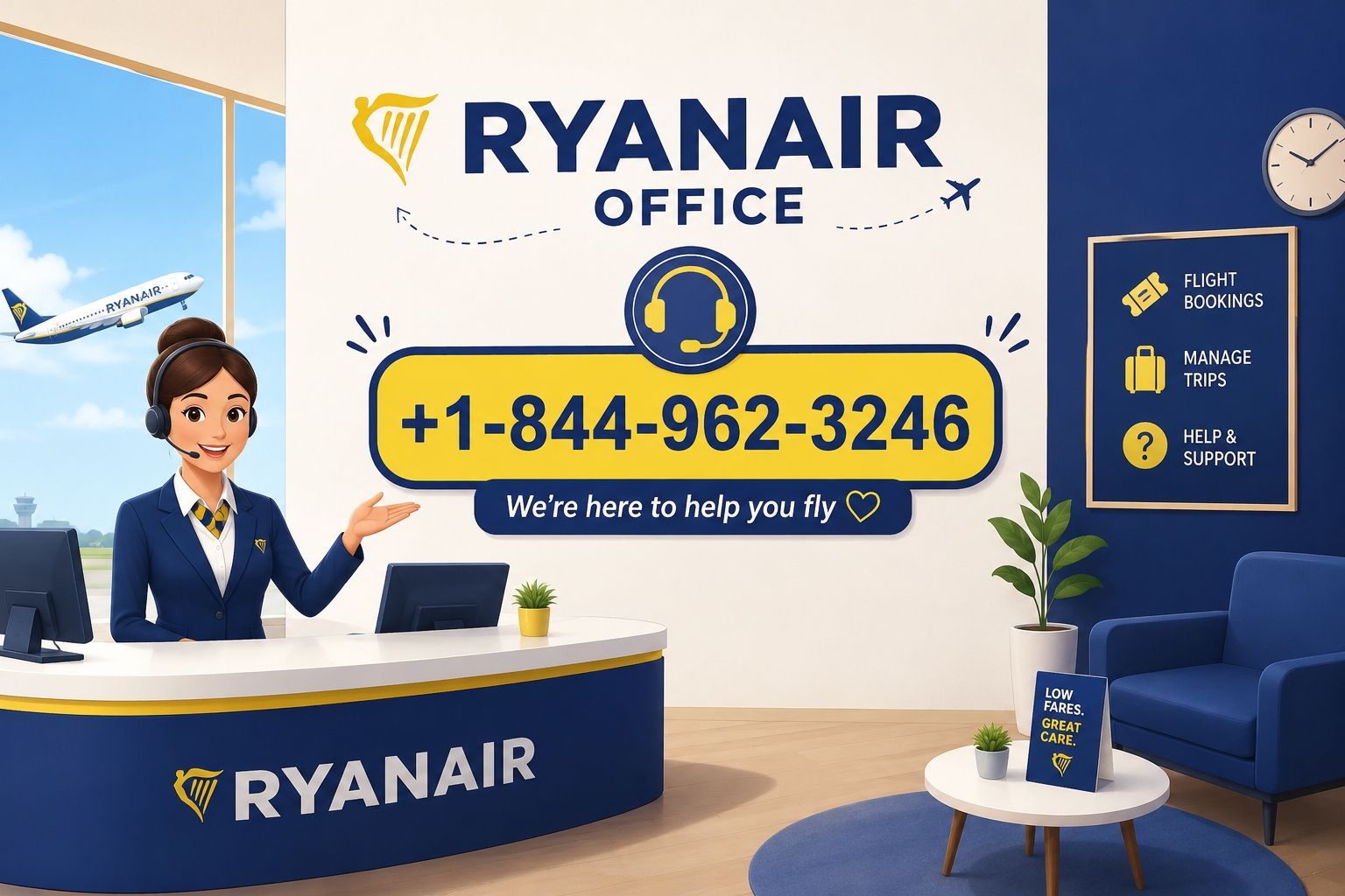 +1-844-962-3246 Ryanair Budapest Office